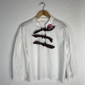 BLUSA LACITOS MARRON