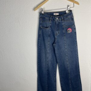 PANTALÓN VAQUERO PESPUNTES