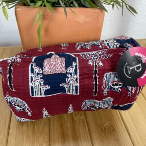 NECESER PEQUEÑO ROJO ANIMALES