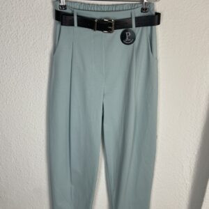 PANTALÓN CELESTE RECOGIDO