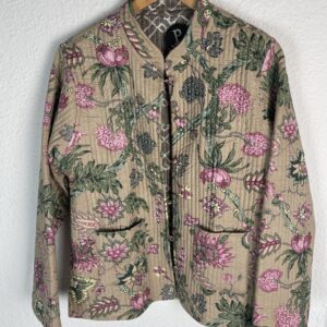 CHAQUETA ESTAMPADA REVERSIBLE