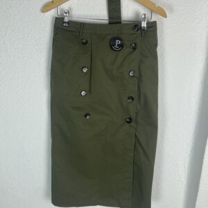 FALDA VERDE BOLSILLOS