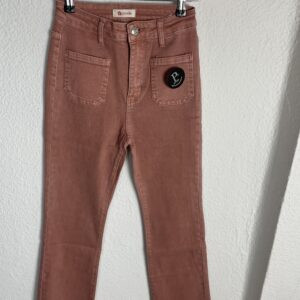 PANTALÓN ROSA EMPOLVADO BOLSILLOS