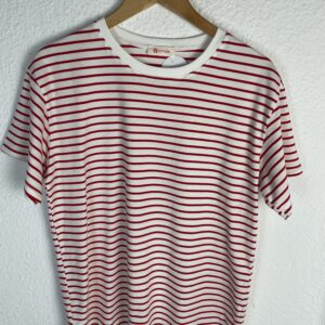 CAMISETA RAYAS ROJA Y BLANCA