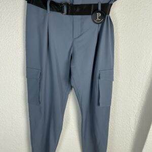 PANTALON CARGO AZUL