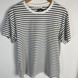 CAMISETA RAYAS BLANCA Y MARINO