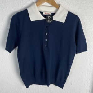 JERSEYRS CUELLO POLO MARINO Y BLANCO