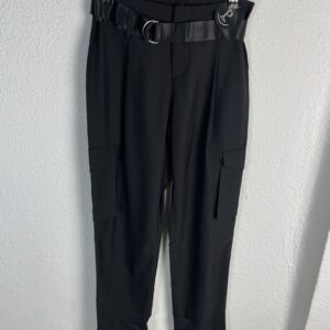 PANTALON CARGO NEGRO