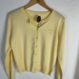 CHAQUETA HILO AMARILLA DETALLES VICHY