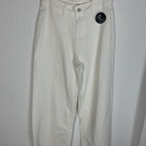 PANTALON BLANCO DESFLECADO