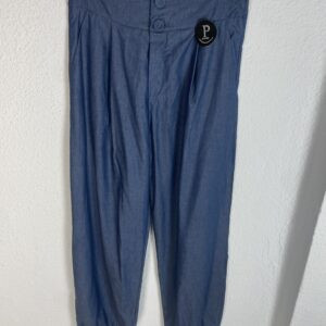 PANTALON VAQUERO RECOGIDO