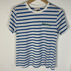 CAMISA RAYAS AZULONA Y BLANCA