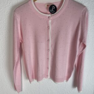 CHAQUETA ROSA DETALLE BRILLITO