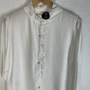 CAMISA BLANCA VOLANTE
