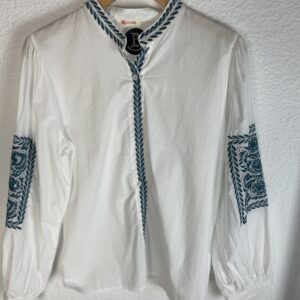 CAMISA BLANCA BORDADA