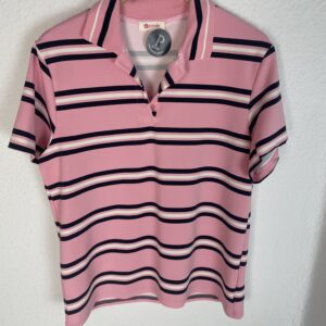 CAMISETA CUELLO POLO ROSA