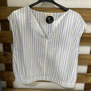 CAMISA RAYAS RECOGIDA RAYAS