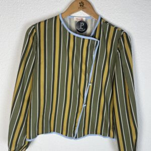 CHAQUETA CRUZADA RAYAS