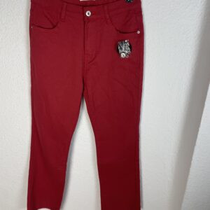 PANTALÓN ROJO RECTO