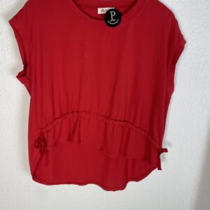 CAMISETA RECOGIDA ROJA
