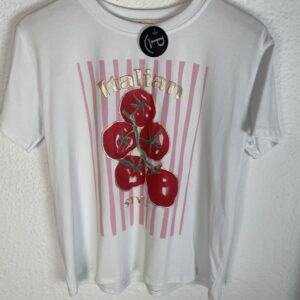 CAMISETA RAYAS TOMATES