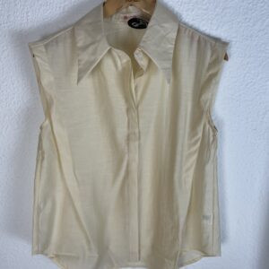 CAMISA BEIG HOMBRERAS