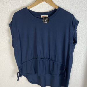 CAMISETA MARINO RECOGIDA