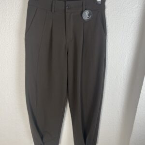 PSNTALON RECOGIDO PUNTO MARRON