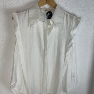 CAMISA BLANCA GASA HOMBRERAS