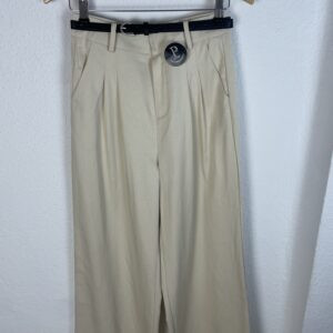 PANTALÓN PINZAS BEIG