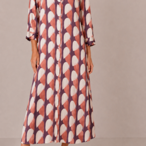 VESTIDO PUNTO DE SEDA TONIS BURDEOS