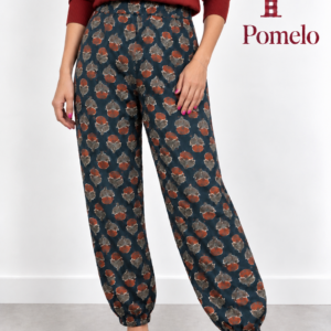 PANTALÓN RECOGIDO ESTAMPADO