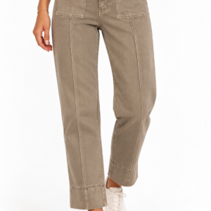 PANTALÓN BEIG BOLSILLOS ( Talla completo )