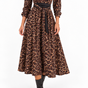 VESTIDO ANTELINA LEOPARDO