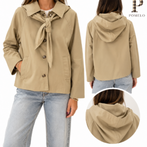 GABARDINA CAPUCHA DE QUITA Y PON